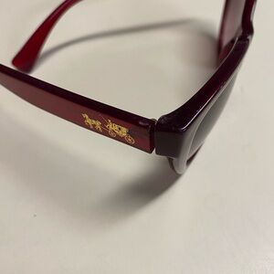 Coach Dark Red Sunglasses